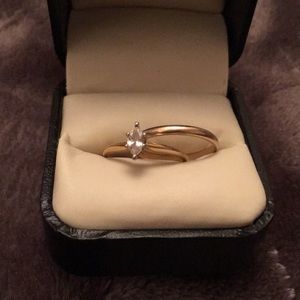 Engagement / wedding ring set size 7💍